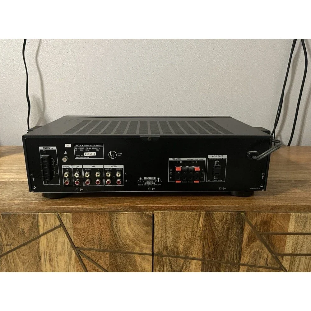 Sony STR-AV270X AM/FM Stereo Receiver Audio Video Control Center TESTED WORKING